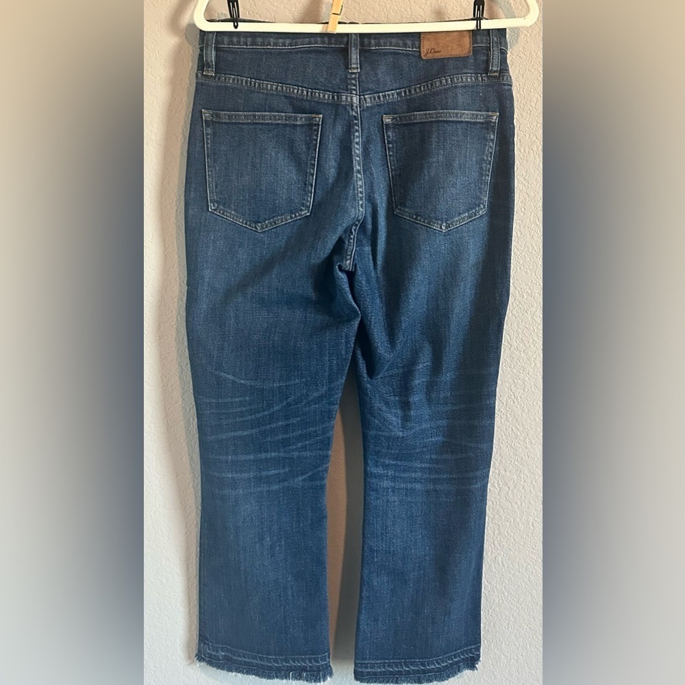 J. Crew Billie Demi Boot Crop denim - Picture 8 of 9